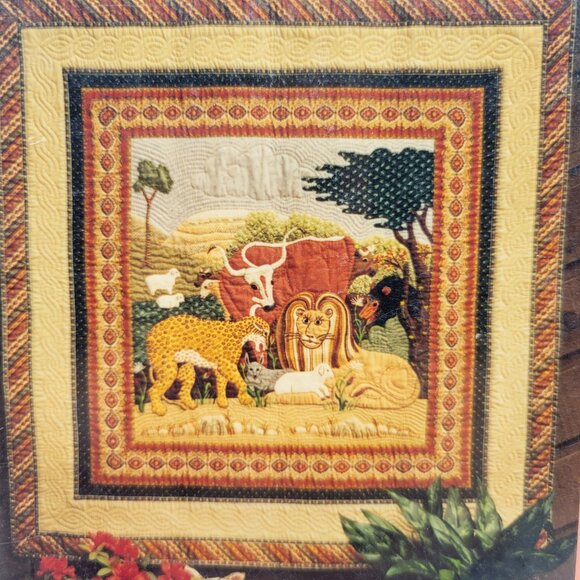 Peaceable Kingdom Quilt Pattern Shirley Fowlkes Color Me Patterns - Picture 2 of 3